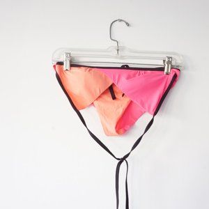 Calzedonia Bikini neon orange-neon pink Set!